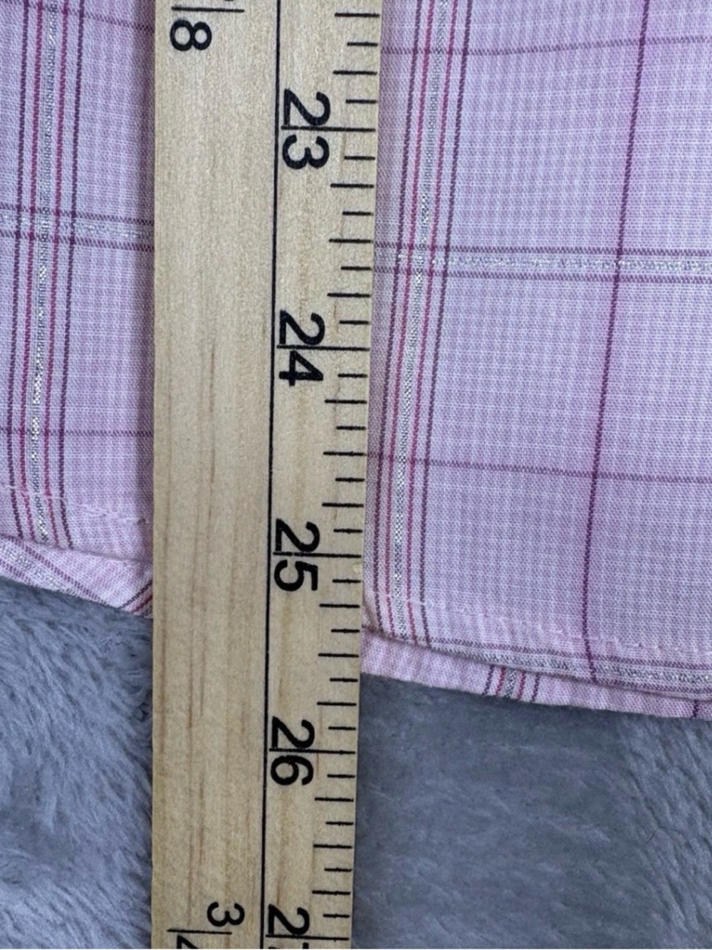 Ariat Real Rachel Bronco Snap Button Front Long Sleeve Western Pink Plaid Small - Picture 14 of 14